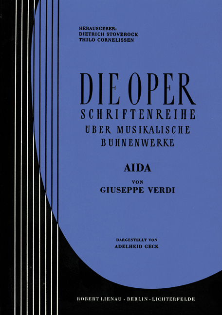 Aida von Giuseppe Verdi  Die Oper  Hauptband