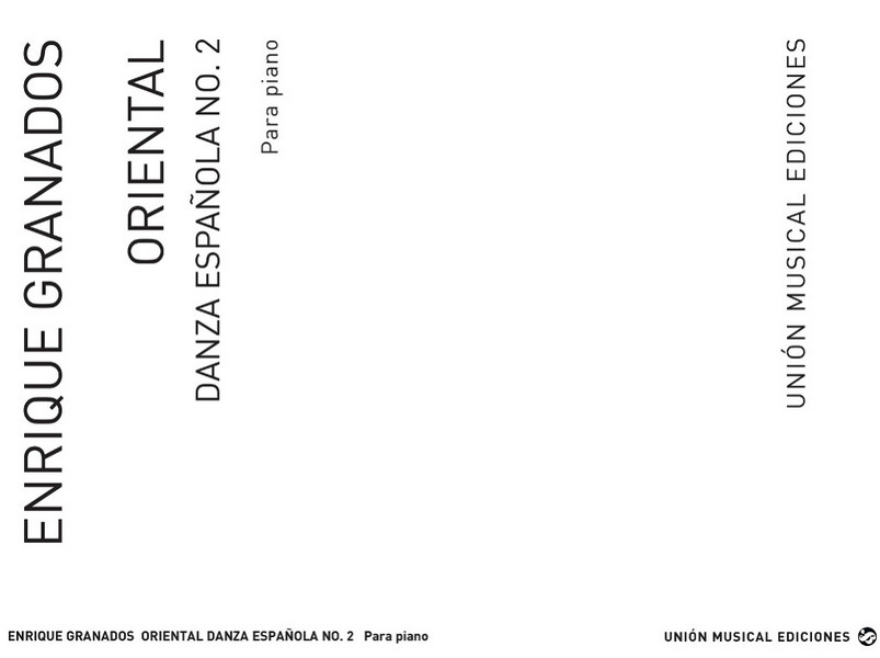 Danza Espanola no.2 para piano&nbsp;&nbsp;oriental&nbsp;&nbsp;