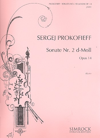 Sonate Nr.2 op.14  für Klavier  