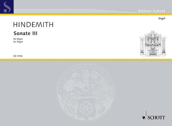 Sonate Nr.3 über alte Volkslieder&nbsp;&nbsp;für Orgel&nbsp;&nbsp;