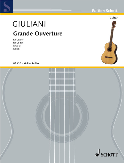 Grande Ouverture op.61  für Gitarre  