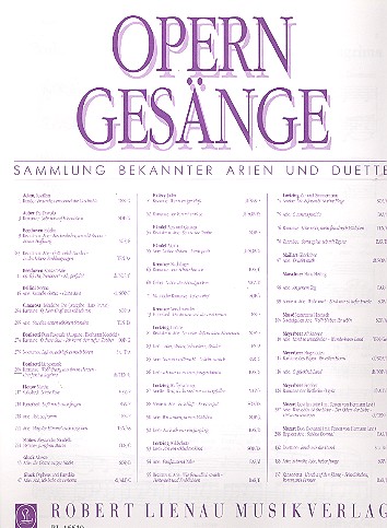 Wohl drang aus ihrem Herzen (aus 'Der Liebestrank')&nbsp;&nbsp;für Gesang und Klavier (dt/it)&nbsp;&nbsp;