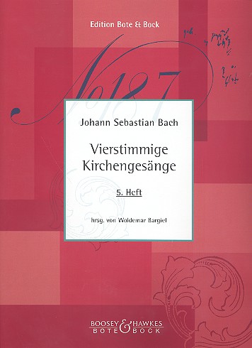 Vierstimmige Kirchengesänge Band 5&nbsp;&nbsp;(Nr.85-99, alte Schlüssel)&nbsp;&nbsp;Partitur