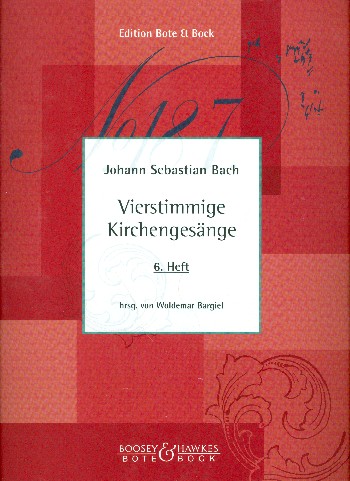 Vierstimmige Kirchengeseäge Band 6 (Nr.100-154)&nbsp;&nbsp;für gem Chor a cappella&nbsp;&nbsp;Partitur