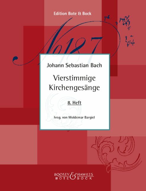 Vierstimmige Kirchengesänge Band 8&nbsp;&nbsp;(Nr.207-275, alte Schlüssel)&nbsp;&nbsp;Partitur