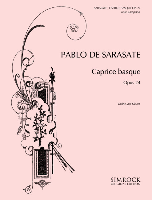 Caprice basqe op.24  für Violine und Klavier  