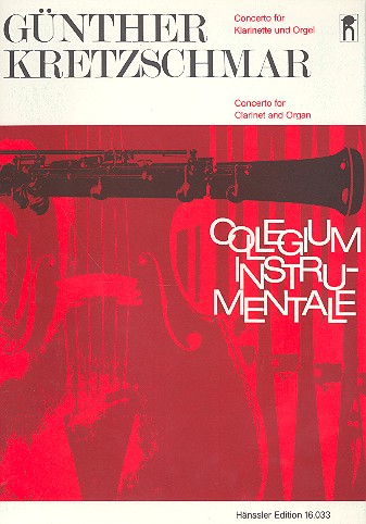 Concerto für Klarinette und Orchester  für Klarinette und Klavier  