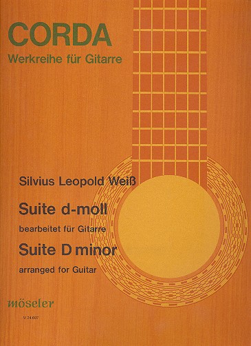 Suite für Laute eingerichtet  für Gitarre  