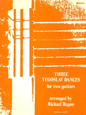 3 Yugoslav Dances  for 2 guitars  score