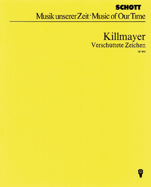 Verschüttete Zeichen&nbsp;&nbsp;für Orchester&nbsp;&nbsp;Studienpartitur