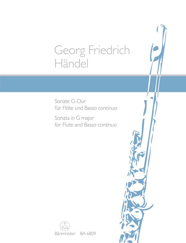 Sonate G-Dur&nbsp;&nbsp;für Flöte und Bc&nbsp;&nbsp;