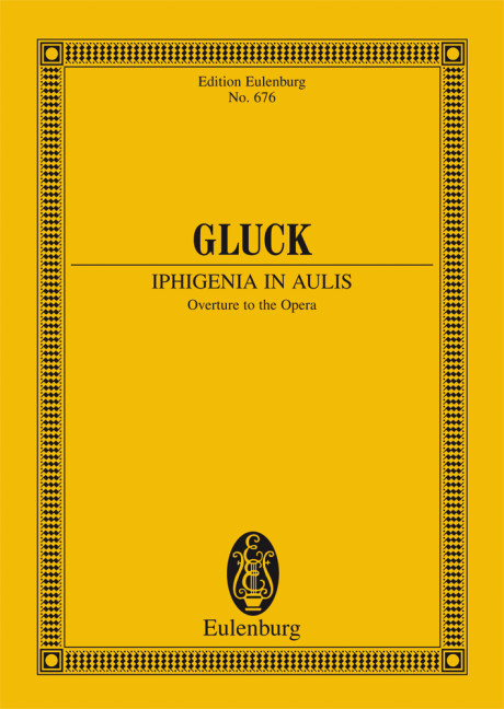 Iphigenie in Aulis - Ouvertüre  für Orchester  Studienpartitur