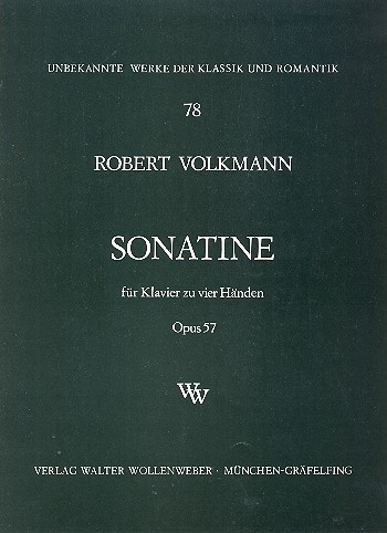 Sonatine op.57 für Klavier  zu 4 Händen  
