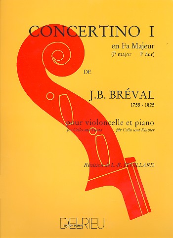 Concertino fa majeur no.1&nbsp;&nbsp;pour violoncelle et piano&nbsp;&nbsp;