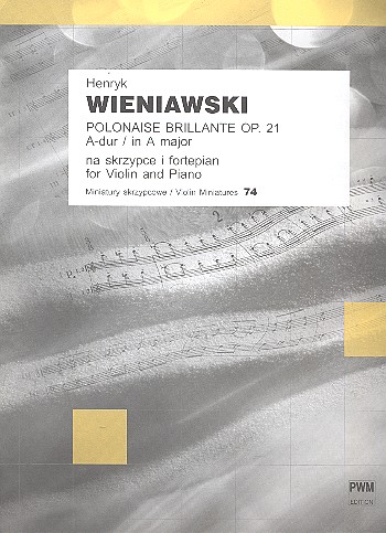 Polonaise brillante A-Dur  für Violine und Klavier  