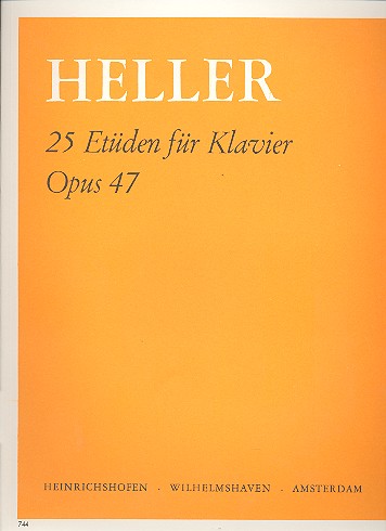25 Etüden für Rhythmus und Ausdruck op.47   für Klavier  