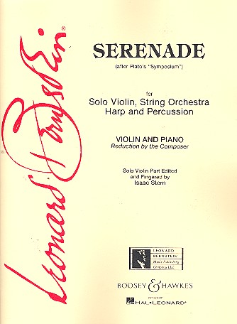 Serenade for violin and orchestra&nbsp;&nbsp;for violin and piano&nbsp;&nbsp;
