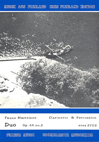 Duo op. 66,2 für Klarinette  und Percussion  