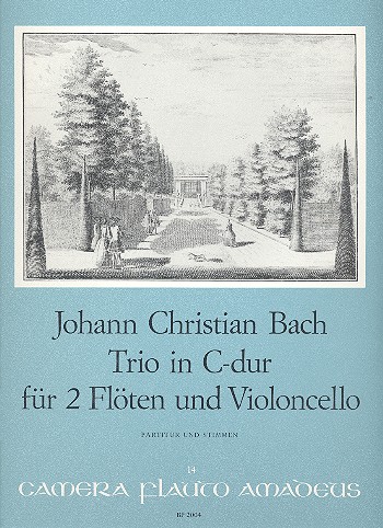 Trio C-Dur&nbsp;&nbsp;für 2 Flöten und Violoncello&nbsp;&nbsp;Partitur und Stimmen