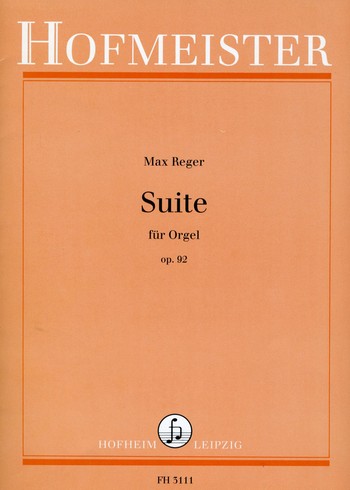 Suite op.92&nbsp;&nbsp;für Orgel&nbsp;&nbsp;
