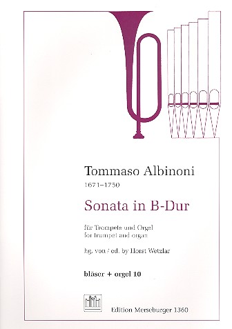 Sonate B-Dur für Trompete&nbsp;&nbsp;und Orgel&nbsp;&nbsp;