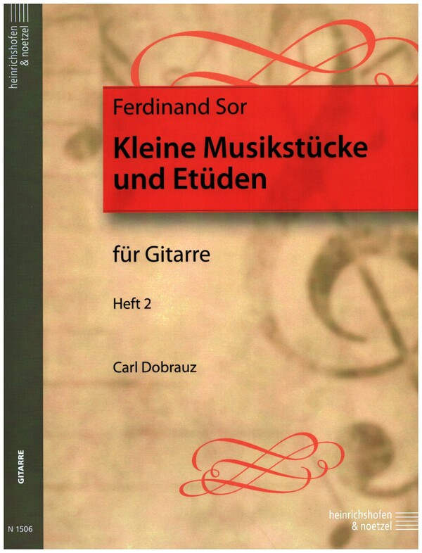 Kleine Musikstücke und Etüden Band 2&nbsp;&nbsp;für Gitarre&nbsp;&nbsp;