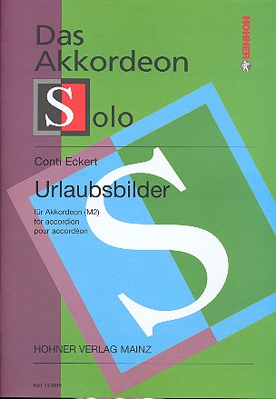 Urlaubsbilder 10 Stücke  für Akkordeon  
