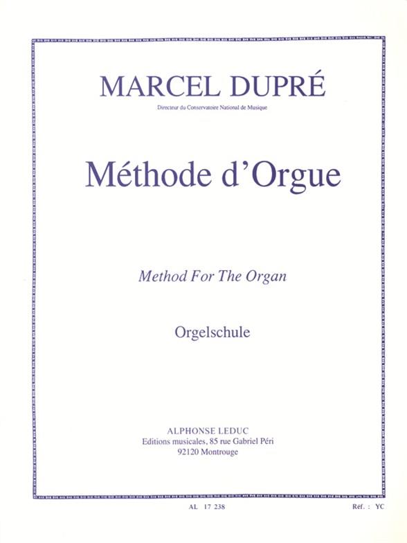 Méthode d'orgue (fr/dt/en)    