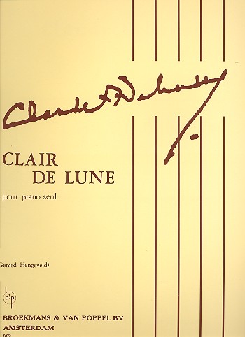 Clair de lune  pour piano  
