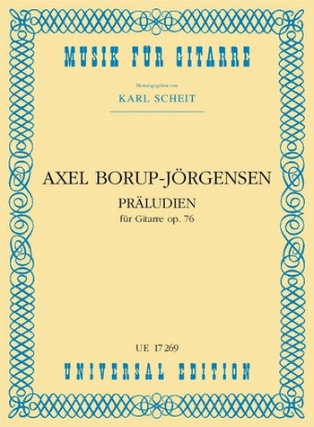 Präludien&nbsp;&nbsp;für Gitarre&nbsp;&nbsp;