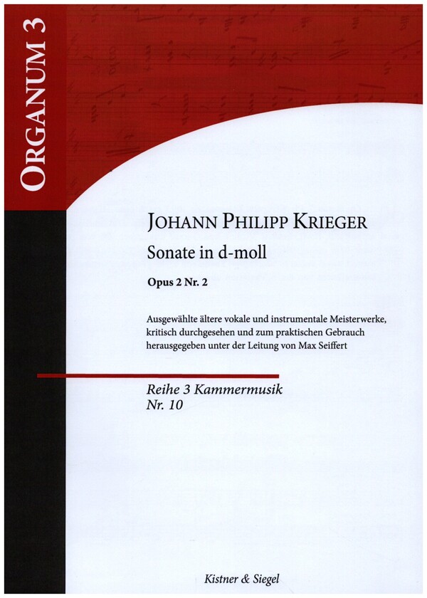 Sonate d-Moll op.2,2 für Violine, Gambe  und Bc  Partitur und Stimmen