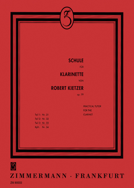 Schule für Klarinette Band 3&nbsp;&nbsp;&nbsp;&nbsp;