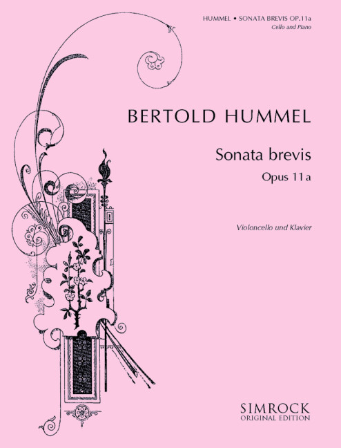 Sonata brevis&nbsp;&nbsp;für Violoncello und Klavier&nbsp;&nbsp;
