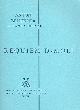 Requiem d-Moll  für gem Chor und Orchester  Studienpartitur