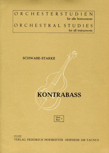 Orchesterstudien Band 9&nbsp;&nbsp;für Kontrabass&nbsp;&nbsp;