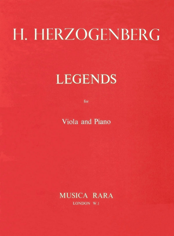Legends op.62  for viola and piano  