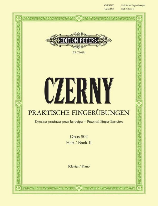 Praktische Fingerübungen op.802 Band 2&nbsp;&nbsp;für Klavier&nbsp;&nbsp;