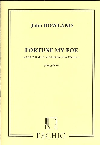 Fortune my Foe  pour guitare  