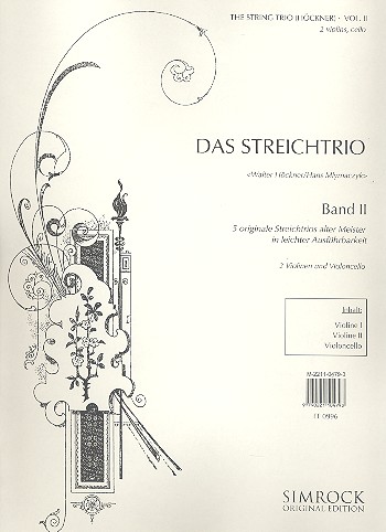 Das Streichtrio Band 2&nbsp;&nbsp;&nbsp;&nbsp;Stimmen