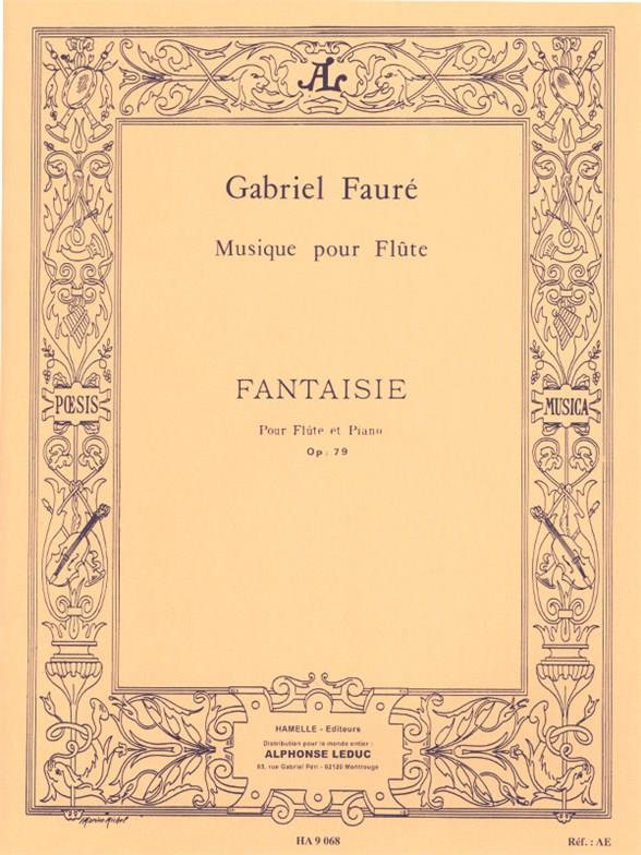 Fantaisie op.79&nbsp;&nbsp;pour flute et piano&nbsp;&nbsp;