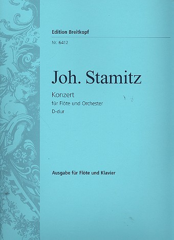 Konzert D-Dur&nbsp;&nbsp;für Flöte und Orchester&nbsp;&nbsp;für Flöte und Klavier