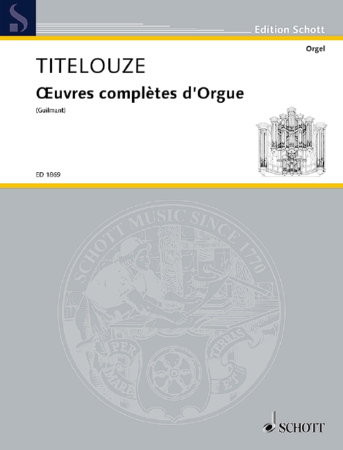 Oeuvres complètes d'Orgue  für Orgel  