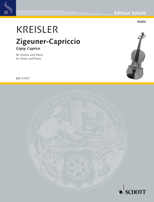 Zigeuner-Capriccio Nr. 10  für Violine und Klavier  