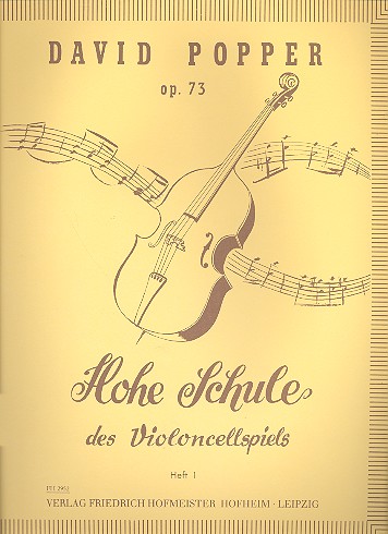 Hohe Schule des Violoncellspiels op.73 Band 1  für Violoncello  