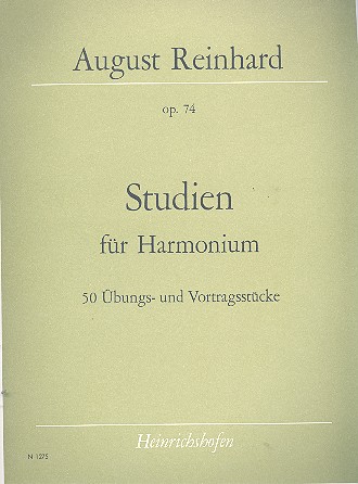 Studien op.74  &nbsp;&nbsp;für Harmonium&nbsp;&nbsp;