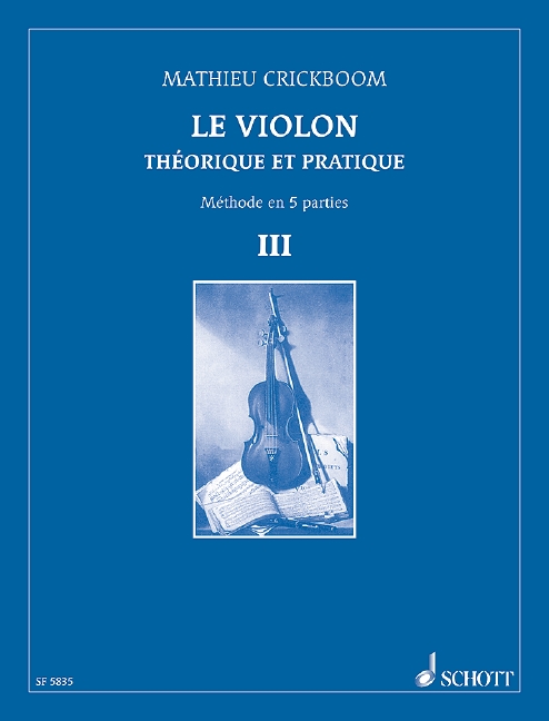 Le violon théorique et pratique vol.3  (fr/sp)  