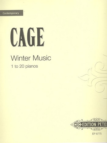 Winter Music to be performed in&nbsp;&nbsp;whole or part by 1 to 20 pianists&nbsp;&nbsp;