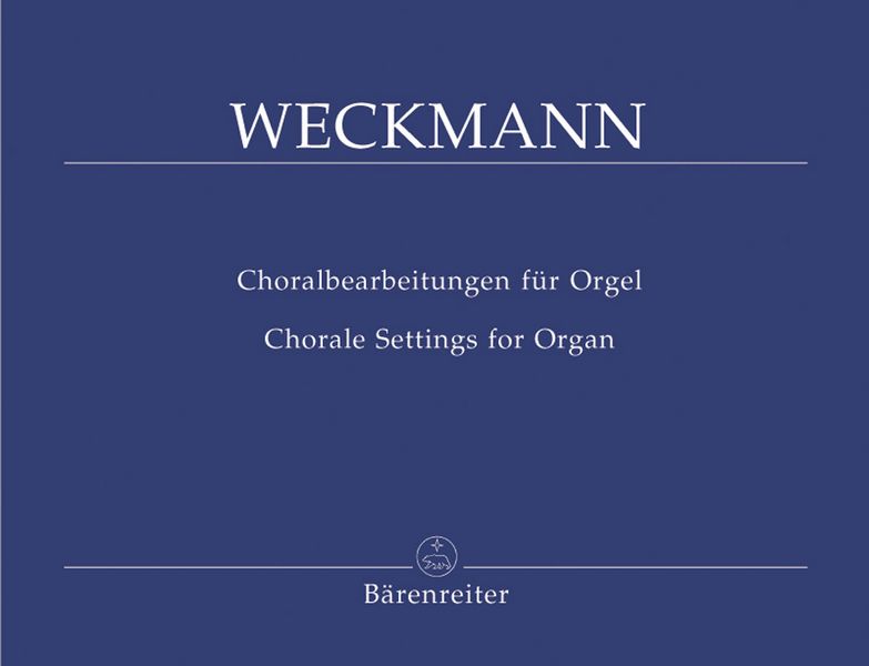 Choralbearbeitungen  für Orgel  