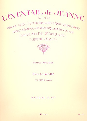 Pastorelle pour piano&nbsp;&nbsp;L'eventail de Jeanne (ballet)&nbsp;&nbsp;