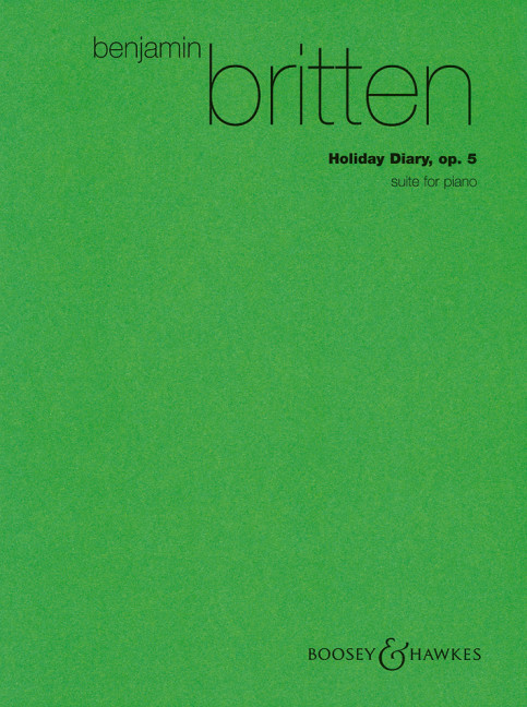Holiday Diary op. 5&nbsp;&nbsp;für Klavier&nbsp;&nbsp;